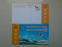 2004 5th National Agricultural Games-Swallow Figure 60 points postage local version postcard 2 brand new top quality