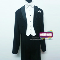 Trendy dance clothes men Latin dance clothes luxury tuxedo new beautiful adult modern dance set Y001