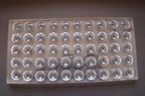 Plexiglass blood coagulation plate Reaction plate Blood coagulation plate sampling plate 50 holes