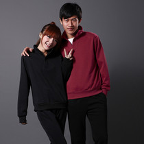 Autumn Winter New Sportswear Suit Men And Women Pure Cotton Sportswear Lovers Sportswear Suit Big Code Set