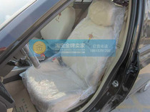 Car disposable five-piece disposable footpad paper seat cover steering wheel cover gear sleeve manufacturer