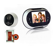 3 5 Inch screen electronic visual cat eye doorbell 3 5 Inch color TFT Peephole Camera