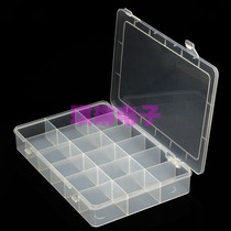 101 Large fixed 18-cell component box Parts box Plastic box Hardware tool box Classification box Storage box