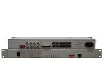 Integrated multi-service 8-way telephone optical transceiver 2-way physical isolation 100-megatai network 4-way E1