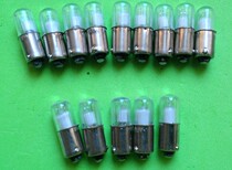 Small bulb light Pearl bayonet B10 E10 signal button LED light bulb 24V380V110V220V