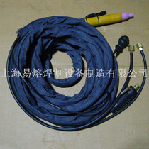 Factory direct sales Panasonic interface water-cooled 300A straight shank automatic welding machine special welding gun one-sided argon arc welding gun