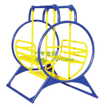 Community outdoor sports equipment Fitness path Leisure swing chair Four peoples leisure chair Community construction