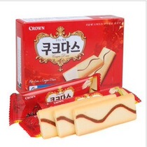 Korean Egg Roll Korean Cookies Korao Crisp Cream Ounes Chocolate Cream 72g 2 boxes