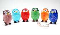 Wonderful glazed glazed glaze front ornaments bookcase ornaments glazed gifts transparent craft owl