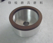 Diamond grinding wheel Cup type diamond alloy grinding wheel Tungsten steel glass ceramic grinding wheel Aperture can be customized