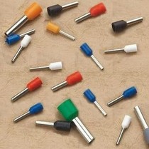 Copper E-tube type pre-insulated end LD3 VE sheath needle-shaped cold press terminal total connection