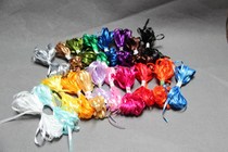 In horse woven packaging with DIY handmade material Silk with ribbon ribbon ribbon 7mm Width 2 minutes 10 Code one