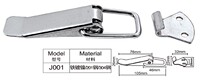 J001 iron nickel-plated box buckle spring box buckle small heavy-duty box buckle buckle