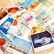 Lomo wind small card small fresh postcard greeting card flower shop shop after-sales blessing praise small card opening ceremony