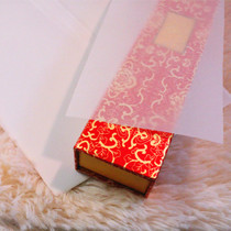 21 * 8cm handmade soap wrapping paper oil paper a piece of rubber seal copy paper translucent handmade seal paper