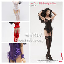 VERYCOOL VCF-2016 Lace sock tight underwear with leather shoes Suitable for plasticized female plain body spot