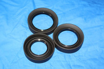 Clearance metal ring soft rubber three-use hood 72mm wide-angle medium-focus telephoto suitable for different focal segments