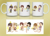 Anime peripheral Tomb robber notes bottle Evil King Q version Brother naïve mug Creative animation cup