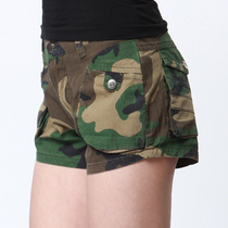 Allied summer military fans shorts womens hot pants casual fashion three-point pants multi-color optional