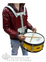 henlucky Heng rhyme musical instrument back rack snare drum marching Orange seven days return Factory Direct