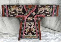 Black background Phoenix clothes cabinet Chinese furniture Ming and Qing furniture classical furniture new modern furniture lockers pure hand-painted