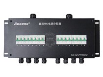 Aosens dual 8-bit 32A DC PDU power splitter AS-GZ-2Y16G32