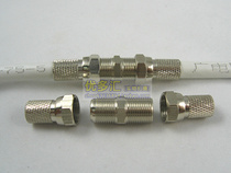 All copper cable TV wire-to-connector metric f-Head connector straight-through head extension connector kit