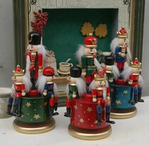 Walnuts Clips Wood Music Box Pronunciation Box Puppet Soldier Swing Piece Birthday Gift 3 Into Single Price