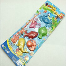 Childrens Toy Card Fishing 6 Small Animals Toys Fishing Toys Creative Gift Puzzle Toy Batch