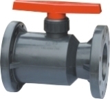 UPVC flange ball valve PVC flange ball valve 15 -300