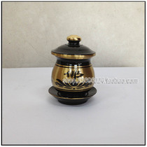 Bronze incense burner incense furnace * Copper wine glass for Buddha water Cup * Taiwan boutique Buddha Cup aggravated double color