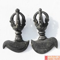 Buddhist supplies real Tiantie group of a meteorite siderite townhouse tantric Tibet transfer Diamond yue dao jiang mo chu multiplier