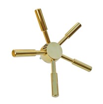 Ze Zhiming safe five-way handle five-corner handle vault door handle special high-end