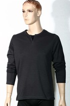 Foreign trade day single quick-drying functional fabric sports men long sleeve casual T-shirt sweater shirt base shirt non mainstream