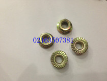 GB6177 hexagon flange nut 8 Grade 8 high strength toothed non-slip nut M6M8 colored zinc white zinc
