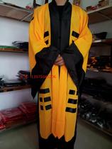 Taoist Dharma Articles Taoist Clothing Taoist Dharma Clothes in Summer Clear and Cool Red and Yellow Bagua Sutra Clothes