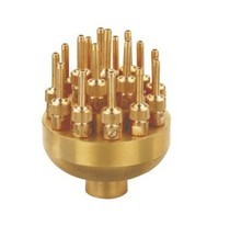 Copper nozzle 1 inch DN25 1 inch 1 and 2 inch adjustable three layers of flower nozzle fountain nozzle Water landscape nozzle