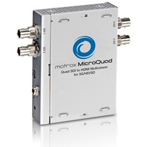 Mechuang Matrox four-screen splitter MicroQuad 3G HD SD SDI into HDMI out