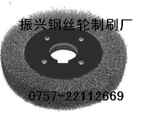 Stainless steel wire parallel wire brush flat wire brush wood grinding polished flat wire wheel copper wire wheel
