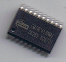 Yilong microcontroller Shenzhen first-level agent low price spot supply EM78P418 SOP20