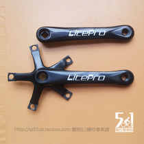 LITEPRO square hole crank 170 black silver color change Great line BYA412 BYA412 P8 P18 083 P18