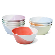 European royal ceramic tableware Royaldoulton foreign trade original single eight color into bowl salad bowl soup bowl rice bowl