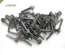 Violin string button high-grade violin Ebony string axis natural color ebony violin string axis 4 strings