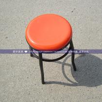 FRP stool round stool iron stool iron stool factory assembly line small round stool fast food restaurant stool custom-made