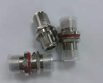 High frequency N-KKY double female head with waterproof ring screw gasket through wall type can fix N female straight through double pass radio frequency head