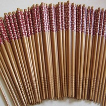 Bamboo chopsticks creative non-slip thread Japanese sushi cuisine Sakura Japanese household natural environmental protection chopsticks 22 5cm