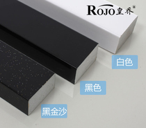 Huangqiao new tempered glass Mainland China Guangdong Province water retaining strip gold sand golden sand white black stone base