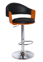 New on the market fashion simple solid wood bar chair lifting bar chair high foot stool leisure chair front desk