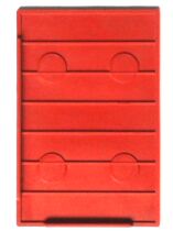 Steam hot bucket insulation board 94 rubber partition bottle partition big clean King heat insulation pad