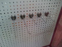 Supermarket adhesive hook Apple hook groove board adhesive hook universal hook hole board adhesive hook various adhesive hook